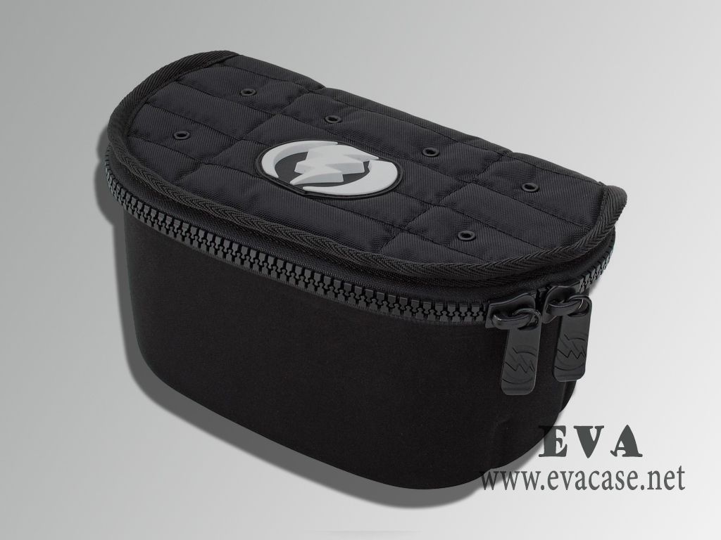 Electric Single snow Goggle bag pouch Case with hard bottomed and